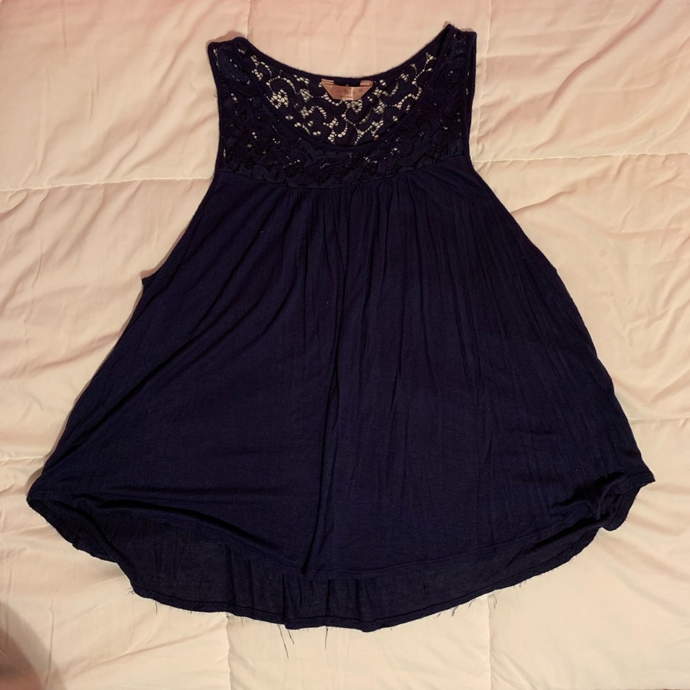 Laced tank top